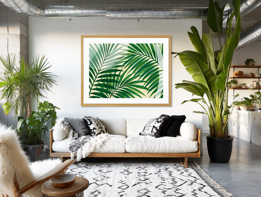 Tres Palm Fronds