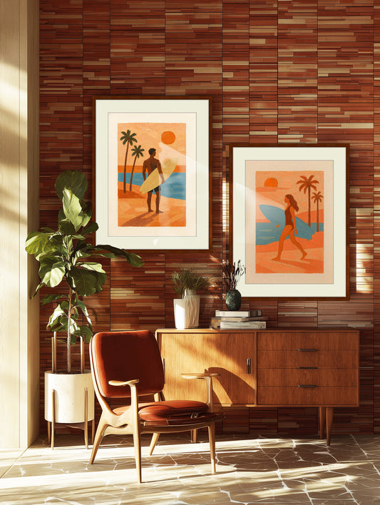 Sunrise Surfer (Male)