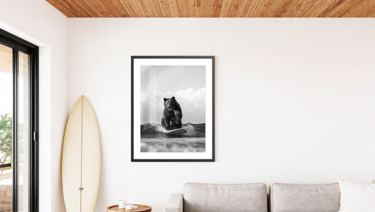 Golden Bear Surf (B&W)