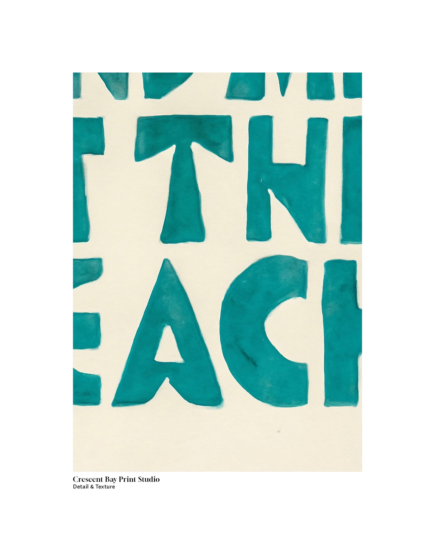 Find Me at The Beach Print