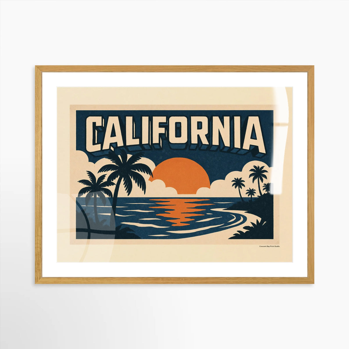 California Retro Print