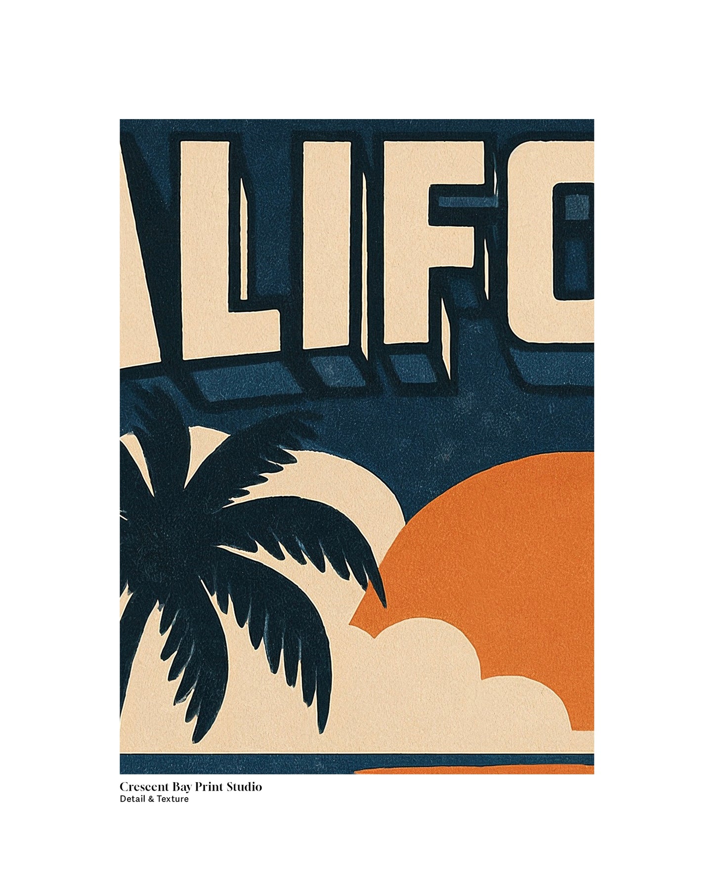 California Retro Print