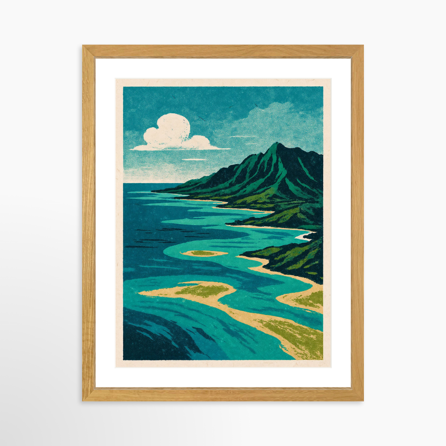 24 x 30 / Oak