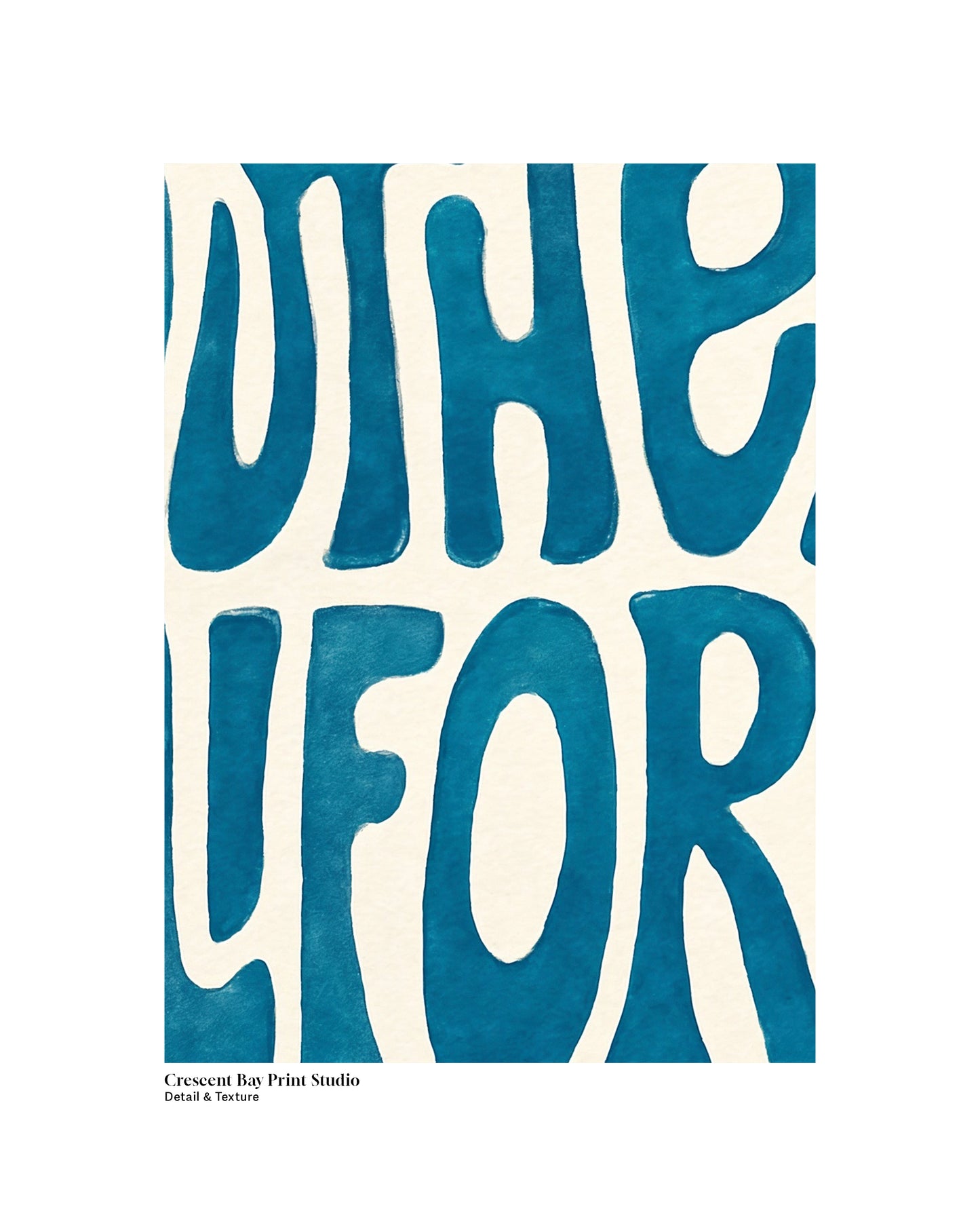 Southern California Typography Print