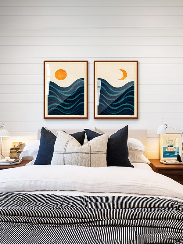 The Rising Sun at Sea