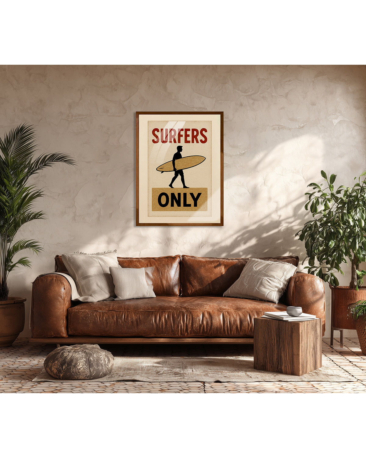 Surfers Only Print