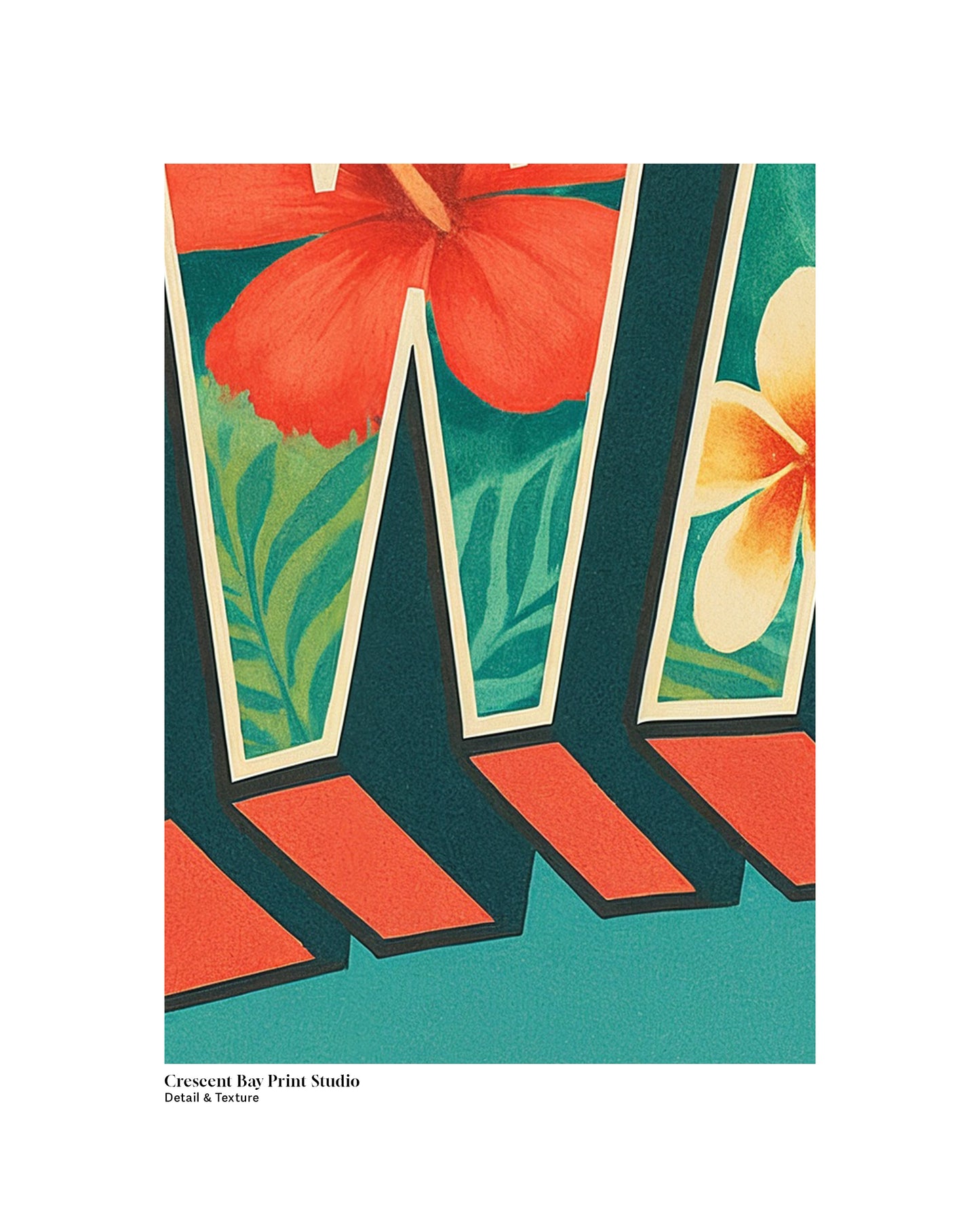 Hawaii Floral Print